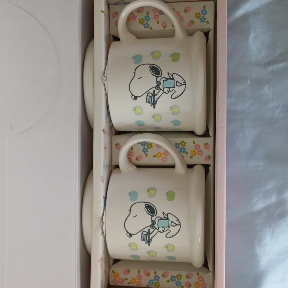 Peanuts Covered Mug Set